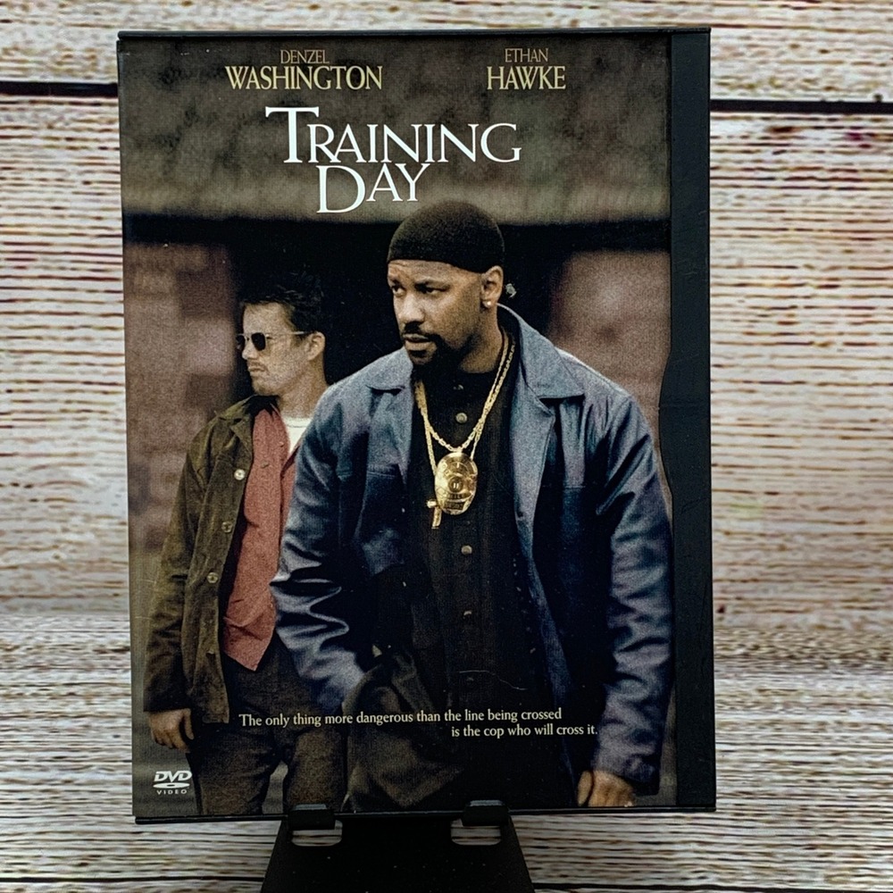 Training Day [2001 DVD] Denzel‎ Washington Ethan Hawke Movie Film Drama Action
